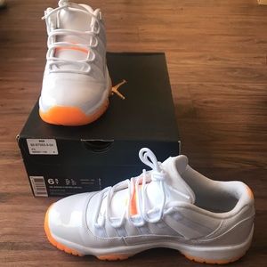 6. Air Jordan 11 Low Citrus 6.5 kid’s/ 8.5 women’s